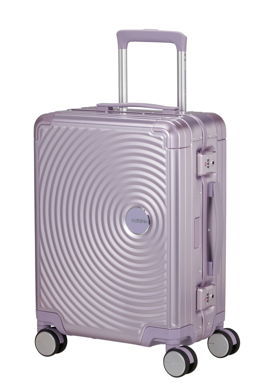 American Tourister Soundbox Alu Spinner TSA 55cm - Stormy Lilac