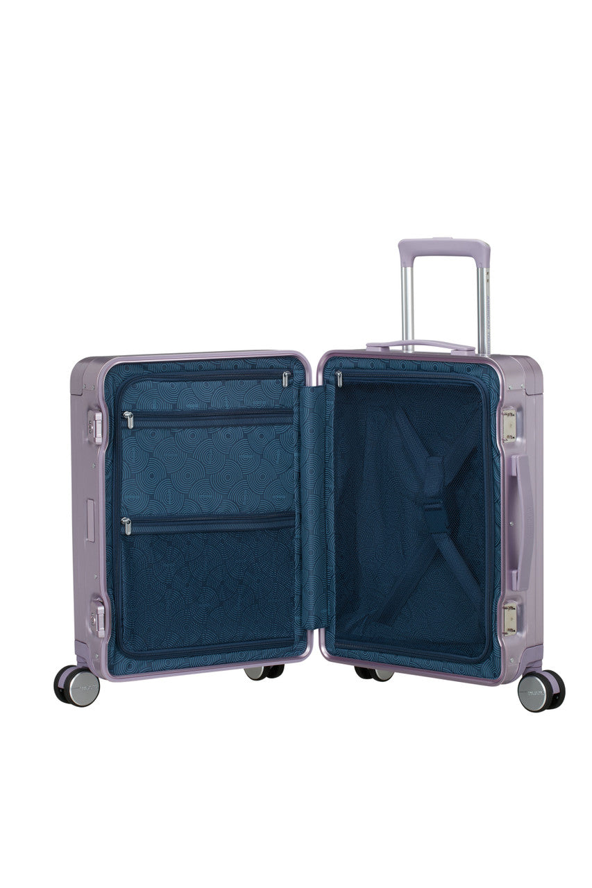 American Tourister Soundbox Alu Spinner TSA 55cm - Stormy Lilac
