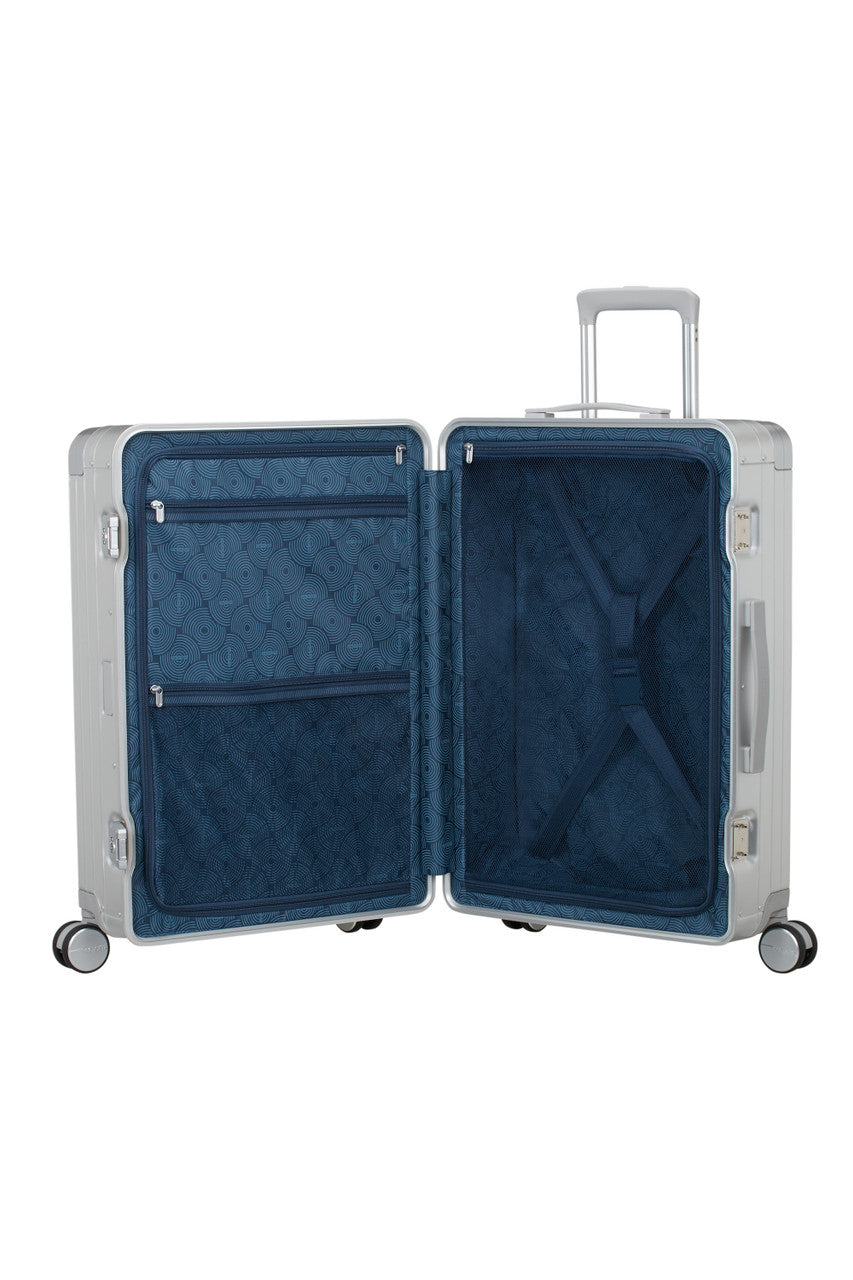 American Tourister Soundbox Alu Spinner TSA 68cm - Silver