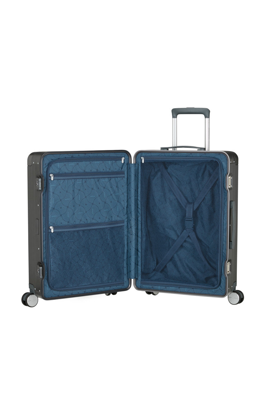 American Tourister Soundbox Alu Spinner TSA 68cm - Brushed Anthracite
