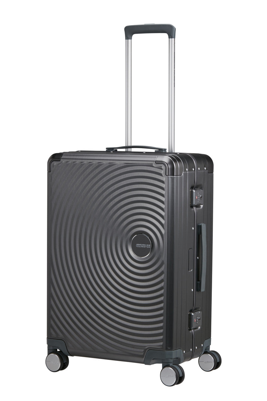 American Tourister Soundbox Alu Spinner TSA 68cm - Brushed Anthracite