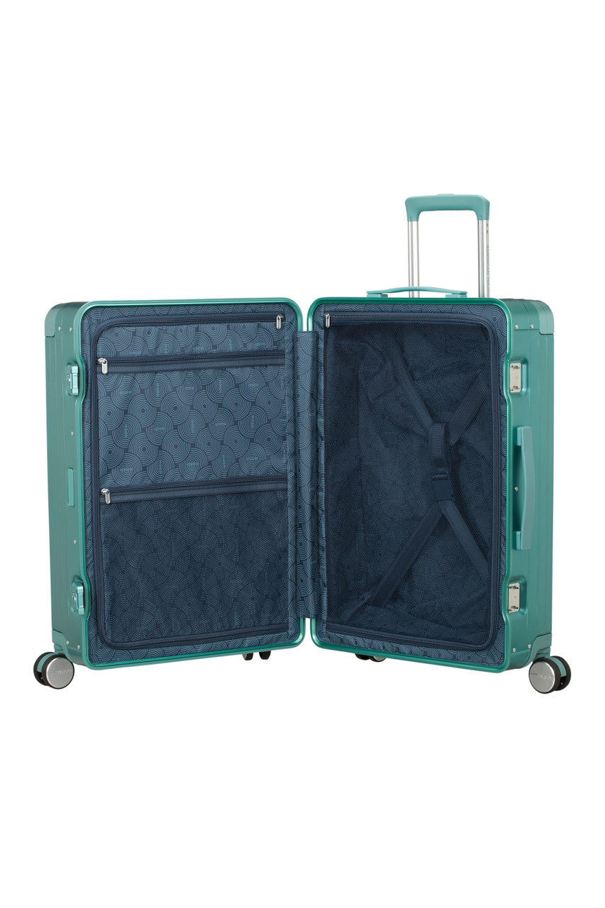 American Tourister Soundbox Alu Spinner TSA 68cm - Dusty Turquoise