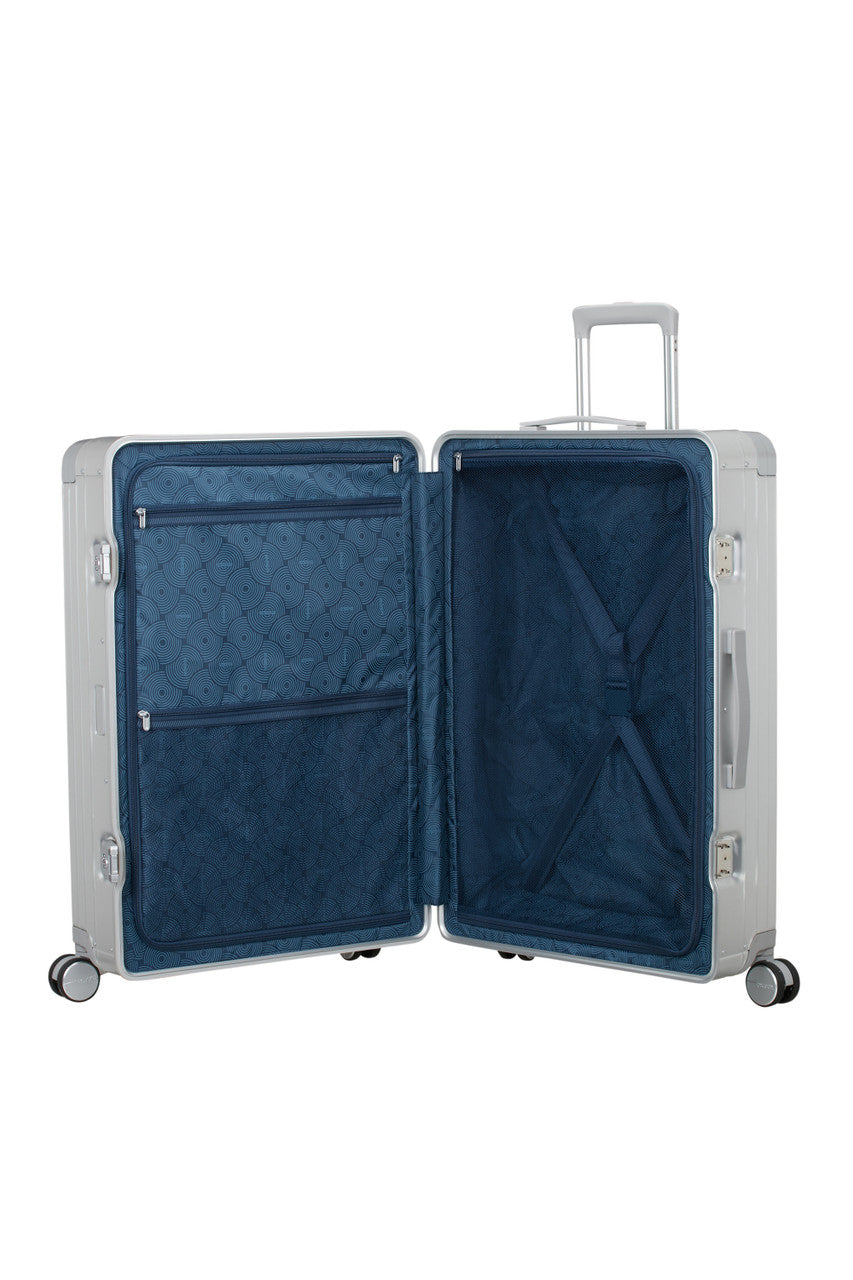 American Tourister Soundbox Alu Spinner TSA 77cm - Silver