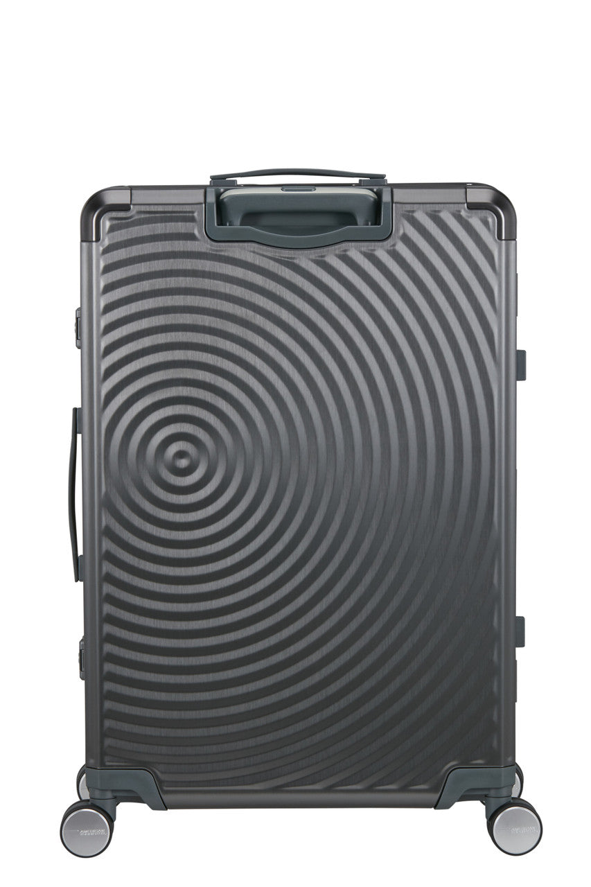 American Tourister Soundbox Alu Spinner TSA 77cm - Black Anthracite