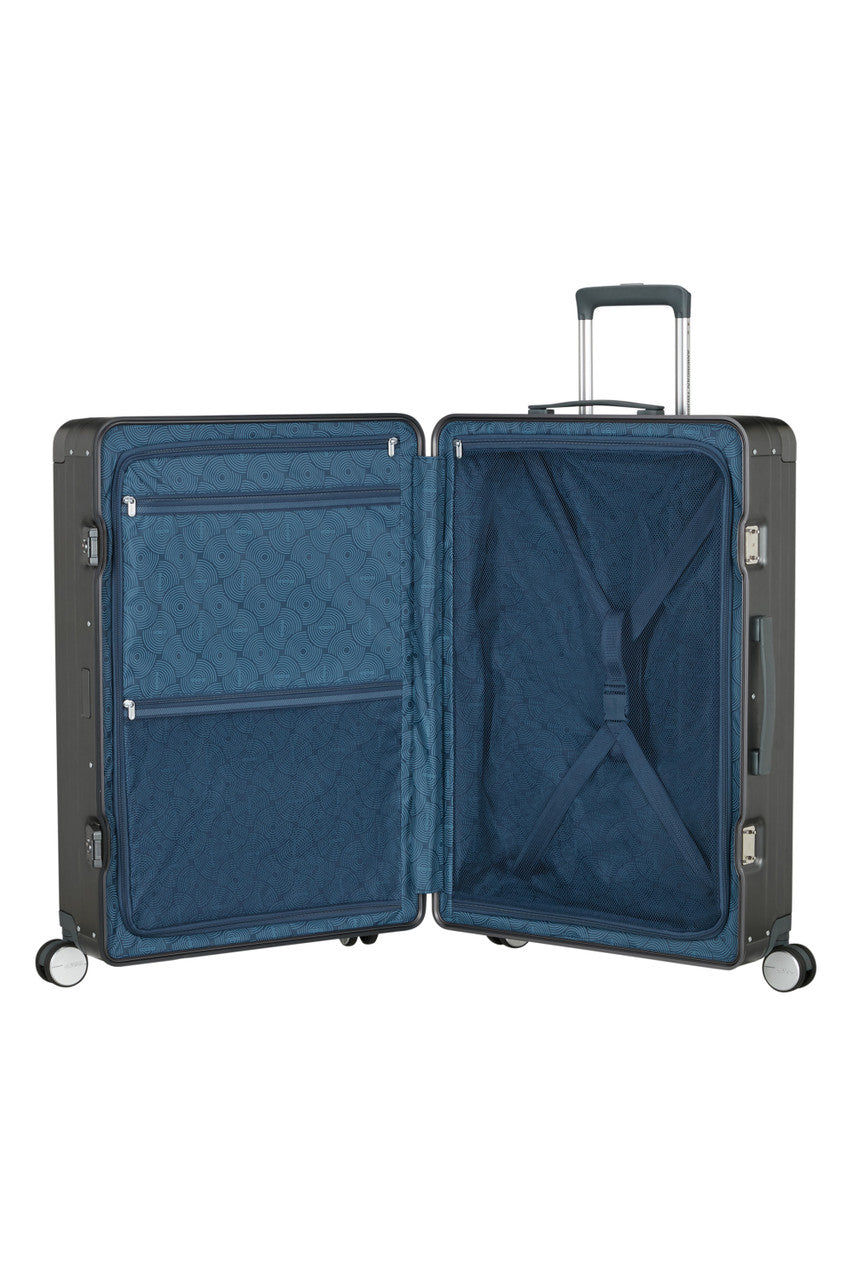 American Tourister Soundbox Alu Spinner TSA 77cm - Black Anthracite