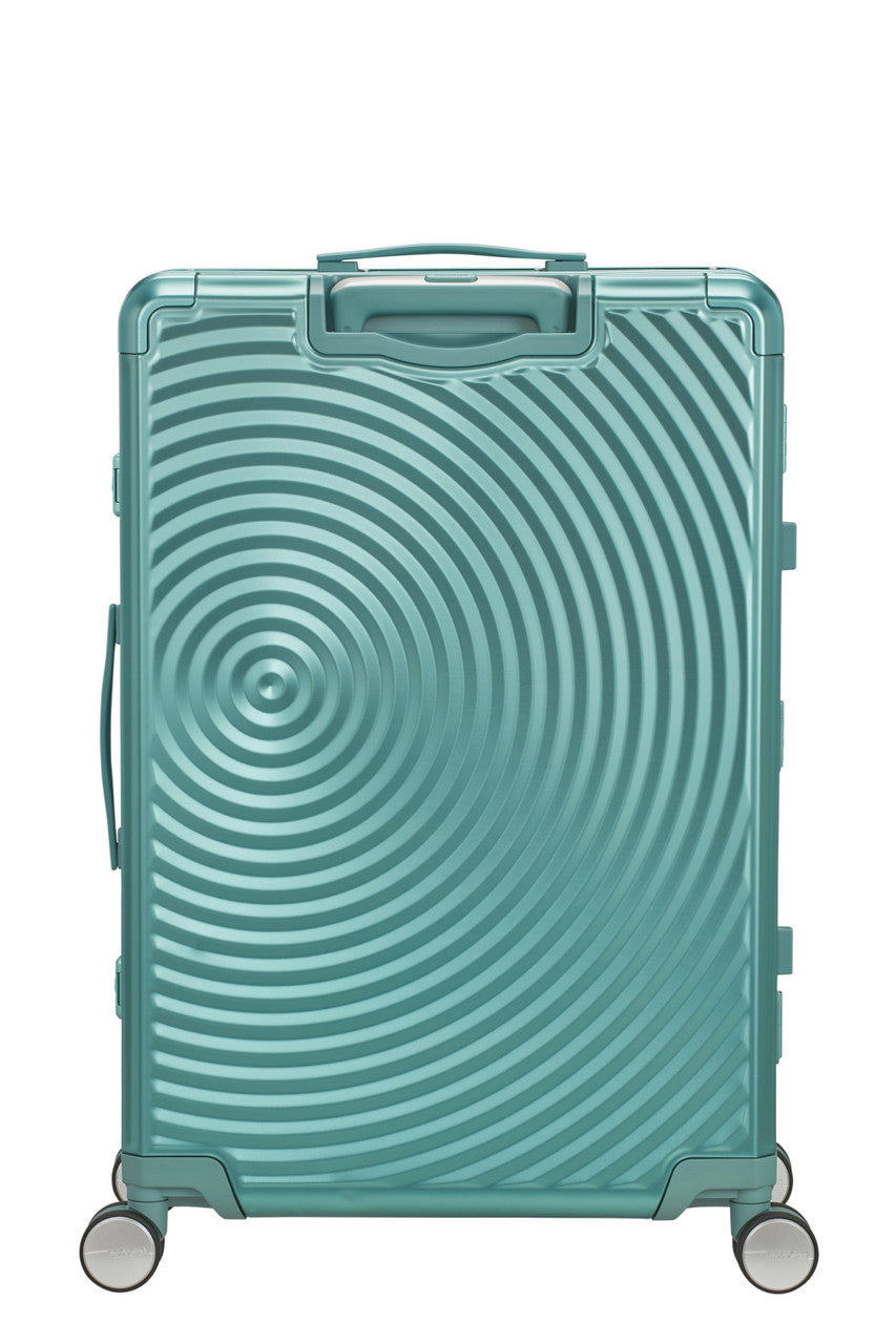 American Tourister Soundbox Alu Spinner TSA 77cm - Dusty Turquoise