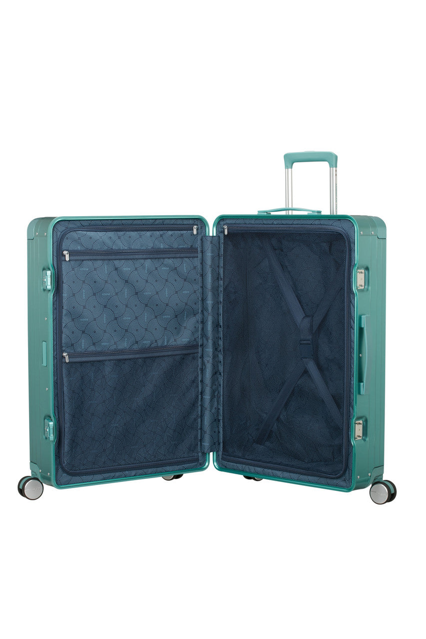 American Tourister Soundbox Alu Spinner TSA 77cm - Dusty Turquoise