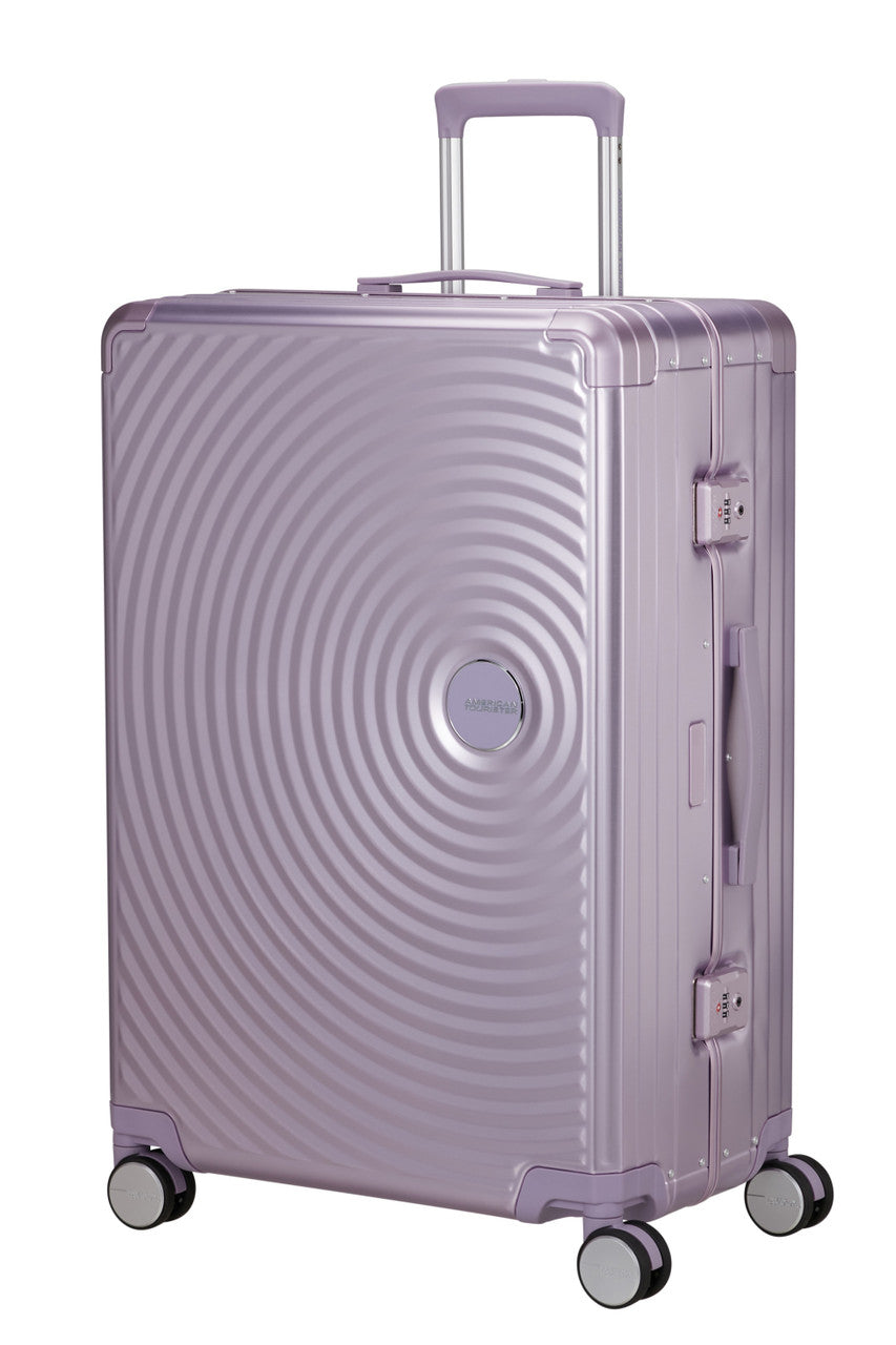 American Tourister Soundbox Alu Spinner TSA 77cm - Stormy Lilac