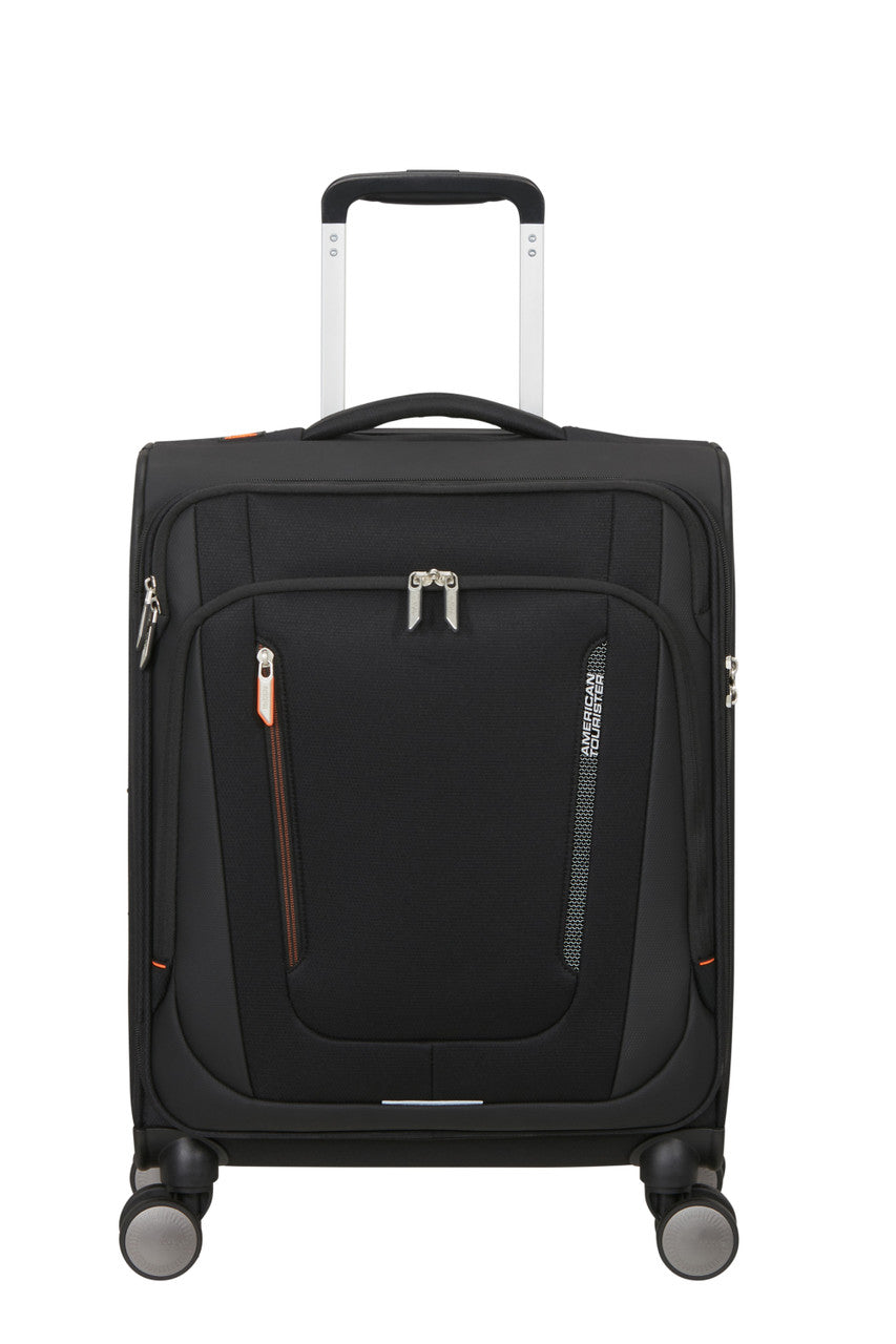 American Tourister Wanderlite Spinner 55cm - Shadow Black