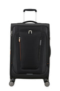American Tourister Wanderlite Spinner Expandable 68cm - Shadow Black