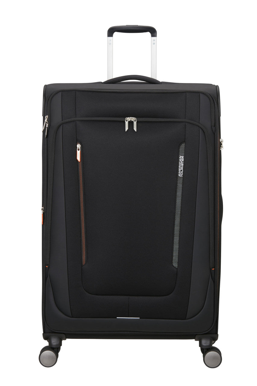 American Tourister Wanderlite Spinner Expandable 79cm - Shadow Black