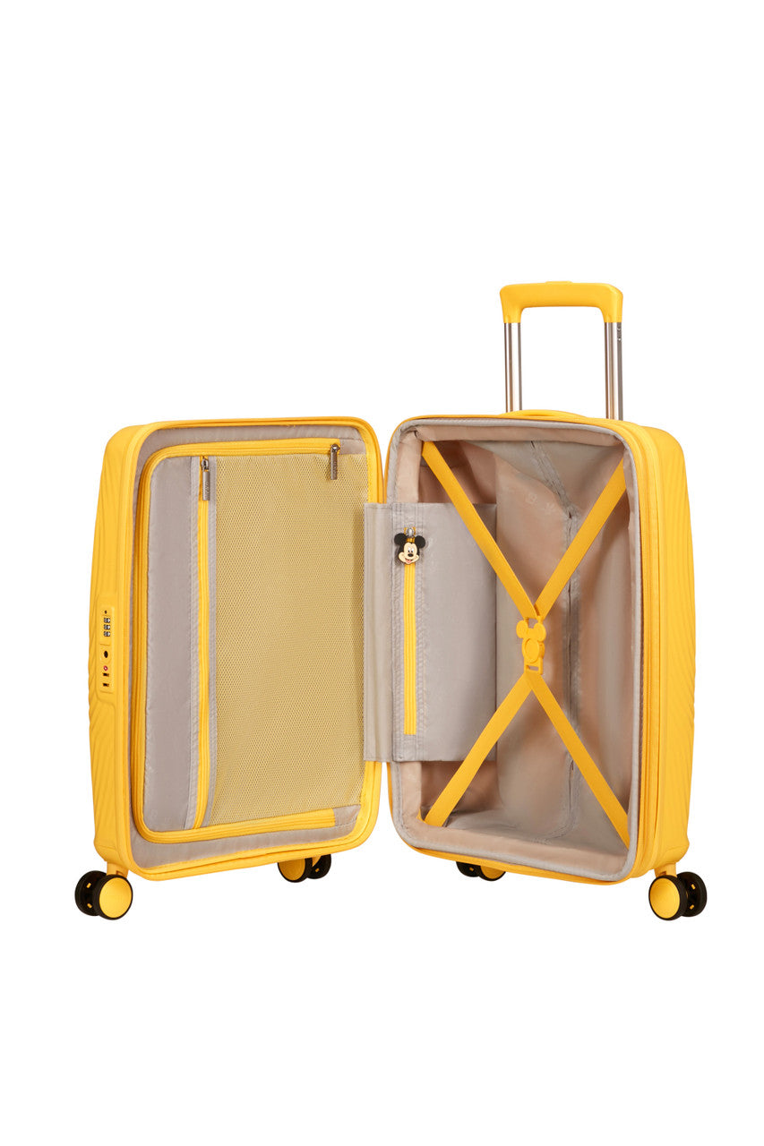 American Tourister Mickey Magic Spinner 55cm - Mickey Flower Yellow - detail 2