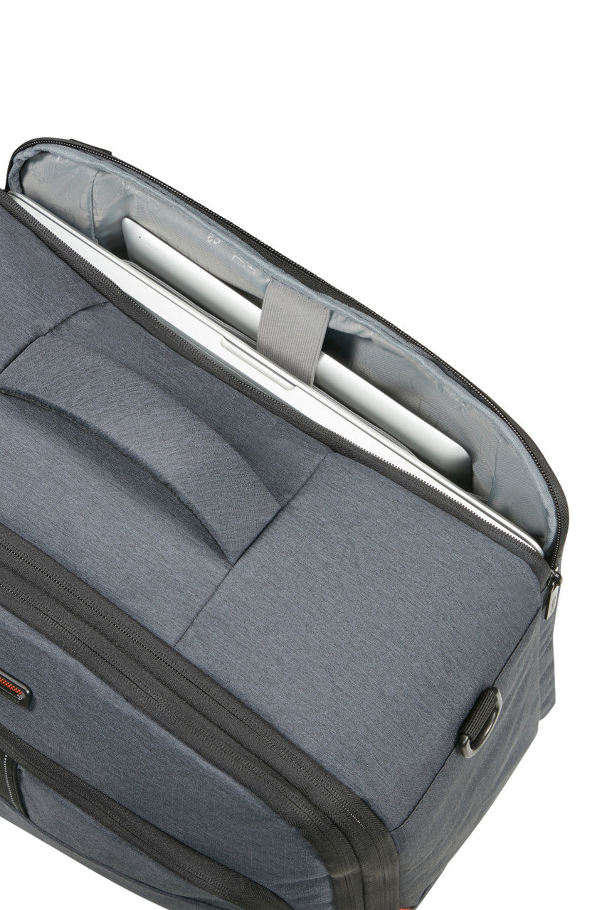 American Tourister At Work Nxt 3-Way Boarding Bag 15.6" - Grey Melange
