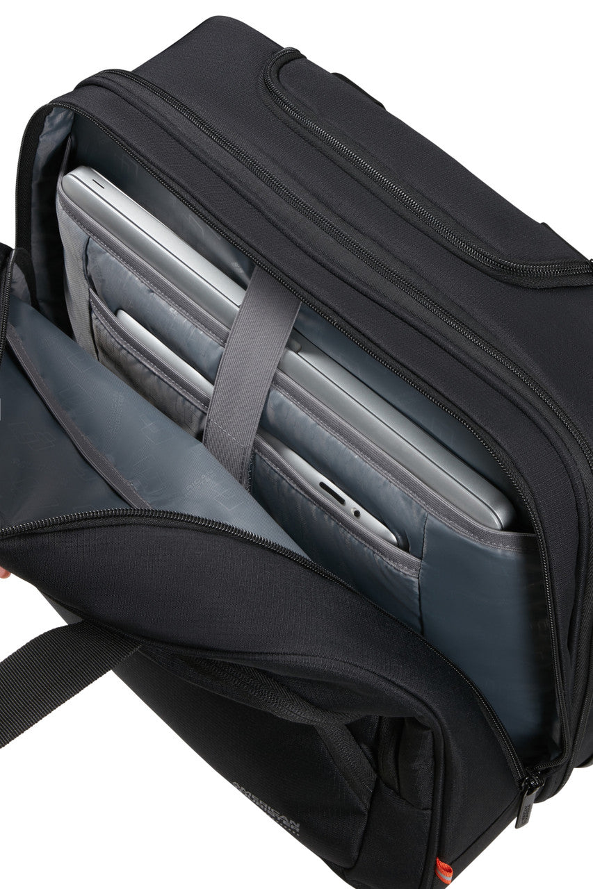 American Tourister At Work Nxt Laptop Bag with Wheels 15.6" - Black