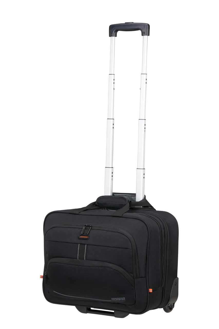 American Tourister At Work Nxt Laptop Bag with Wheels 15.6" - Black