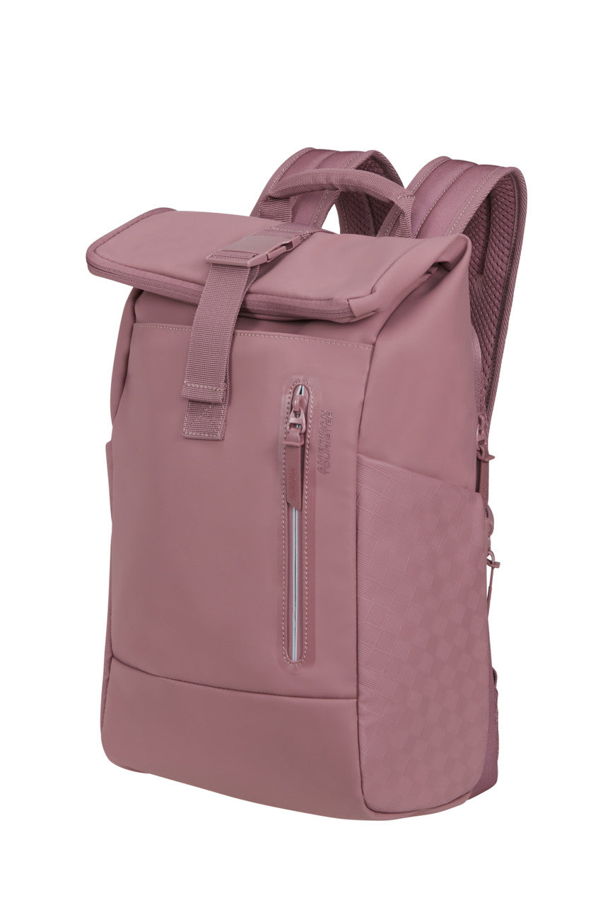 American Tourister Urban Tide Rolltop Backpack 14" - Galactic Mauve - detail 1