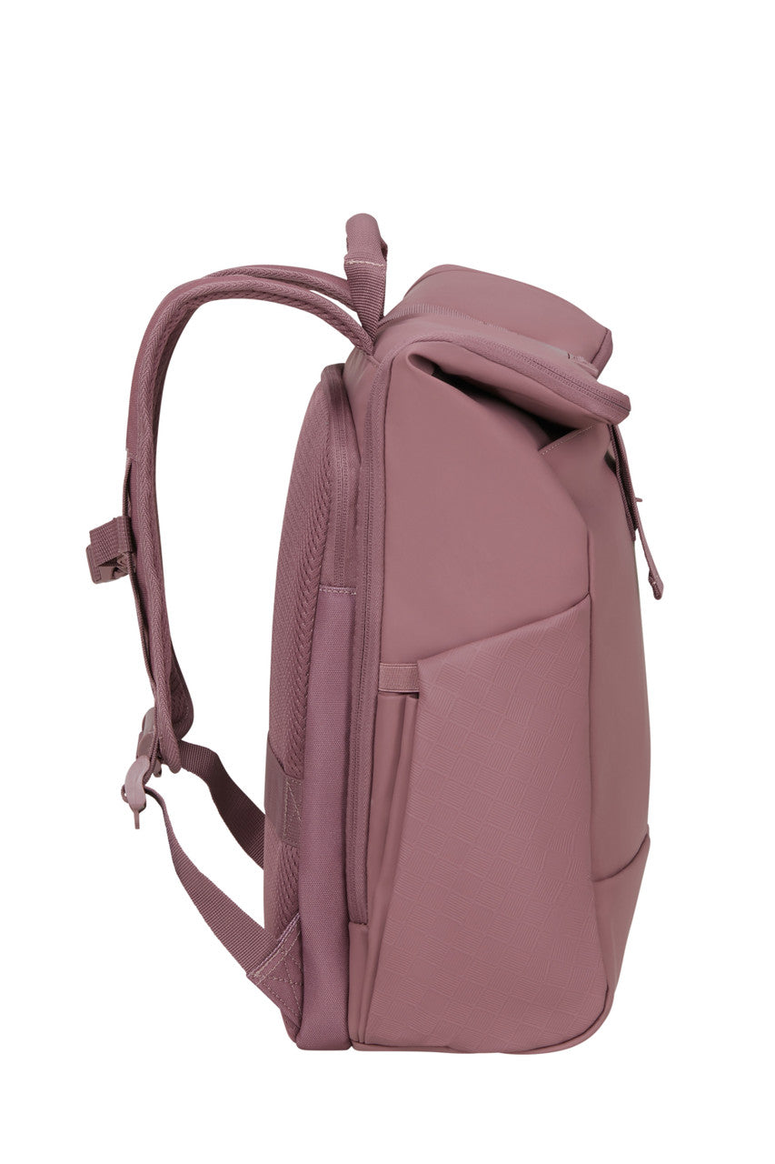 American Tourister Urban Tide Rolltop Backpack 14" - Galactic Mauve - detail 7