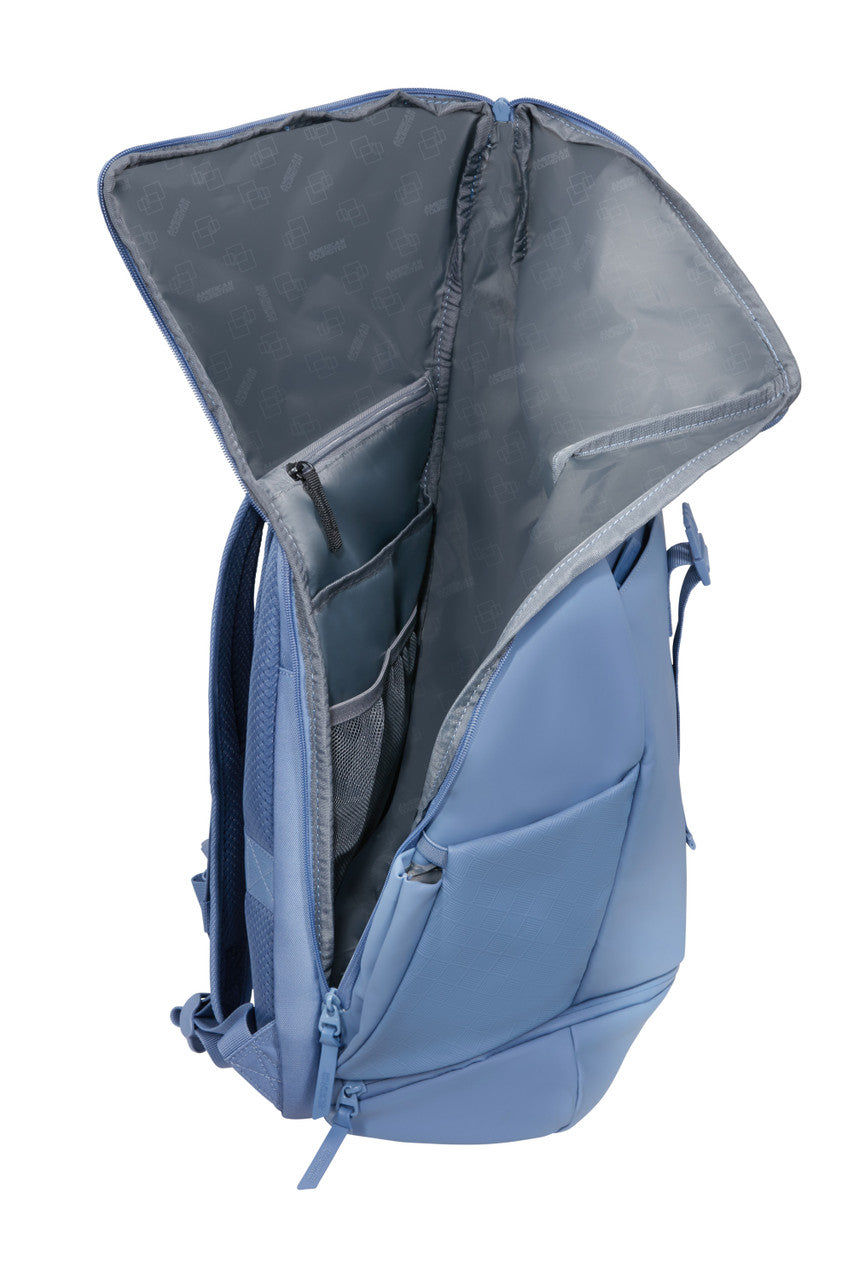 American Tourister Urban Tide Rolltop Backpack 15.6" - Storm Blue - detail 2