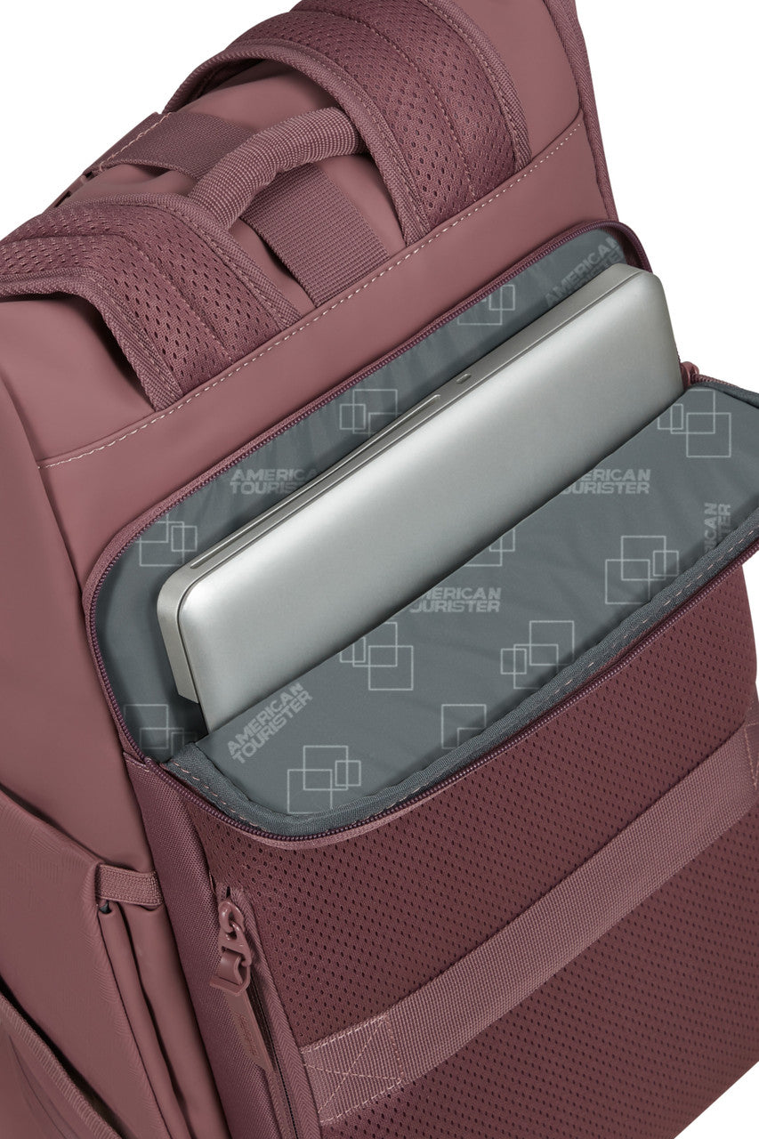 American Tourister Urban Tide Rolltop Backpack 14" - Galactic Mauve - detail 3