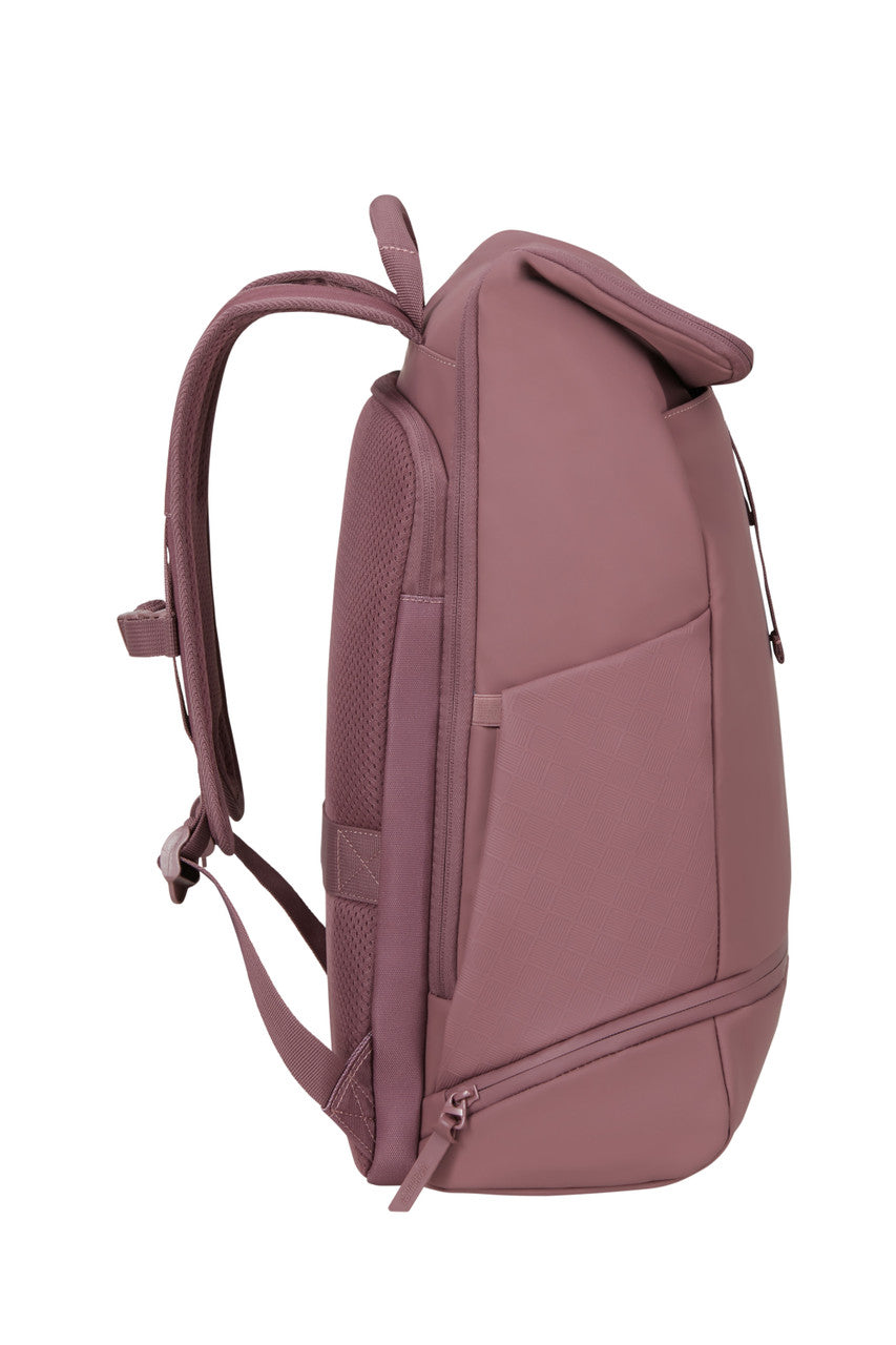American Tourister Urban Tide Rolltop Backpack 15.6" - Galactic Mauve - detail 7