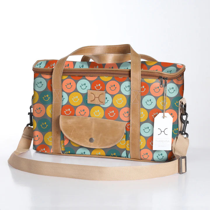 Thandana Laminated Fabric Caddy Cooler Bag - KaryKase