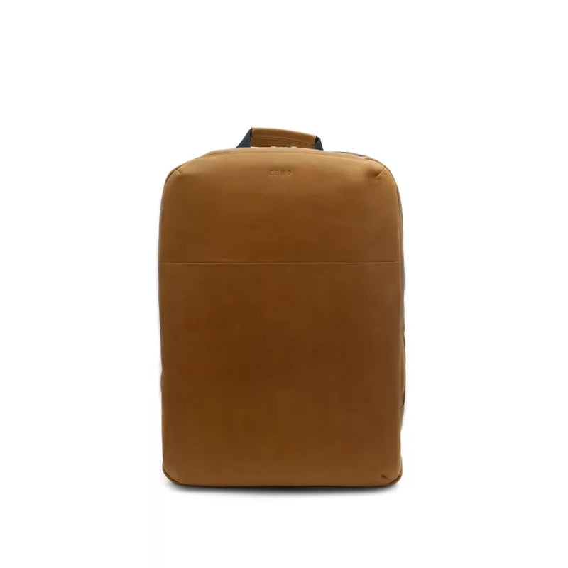 Zemp Charles Leather Backpack (L) | Waxy Caramel - KaryKase