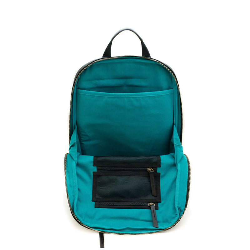 Zemp Charles Leather Backpack (S) | Black - KaryKase