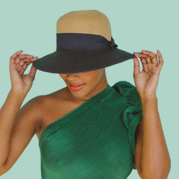 360Five Nina Bucket Hat | Black/Camel - KaryKase