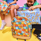 Thandana Laminated Fabric Kid's School Wheelie Backpack - KaryKase