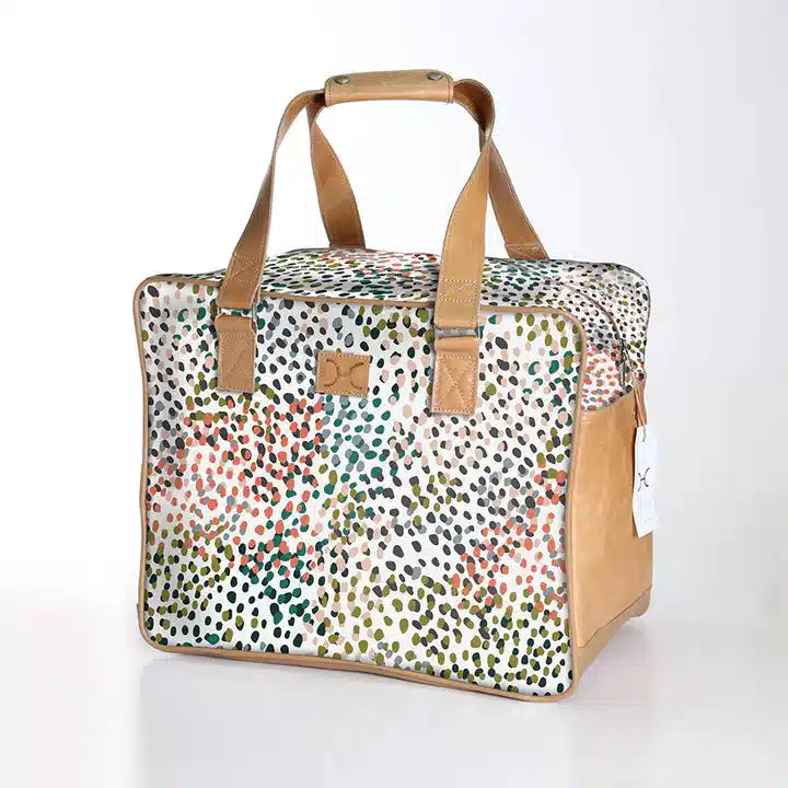 Thandana Laminated Fabric Large Weekender Bag - KaryKase