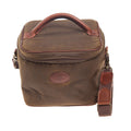 Melvill & Moon Waxed Cotton Camera / Console Bag With Strap