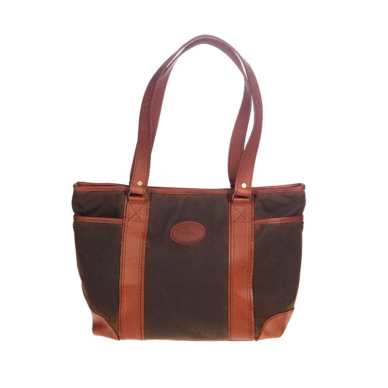Melvill & Moon Waxed Cotton Dar Es Salaam Handbag
