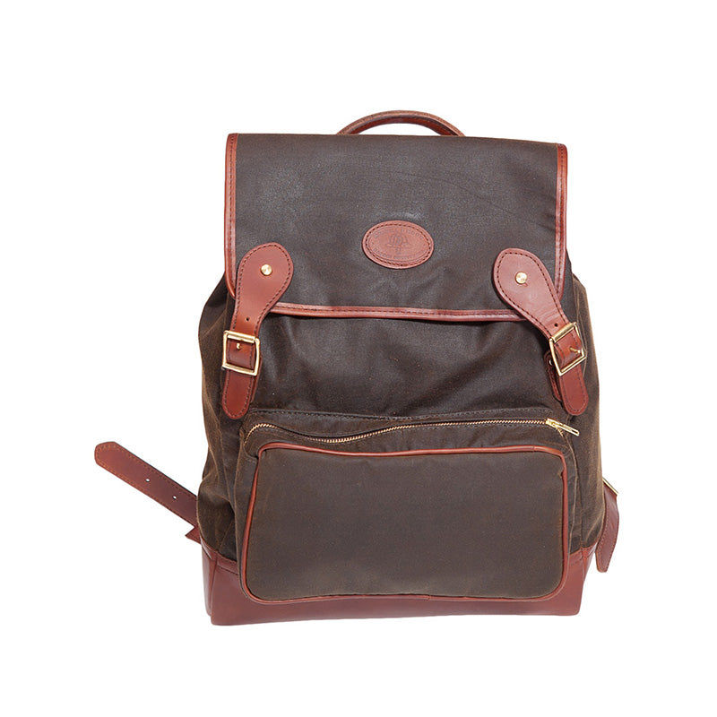 Melvill & Moon Waxed Cotton Grogan Rucksak