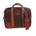 Melvill & Moon Waxed Cotton Laptop Bag