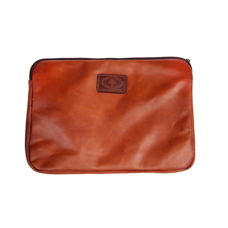 Melvill & Moon Leather Laptop Covers (Small) | Brown