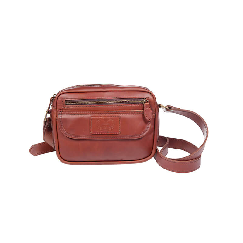 Melvill & Moon Leather Man Bag | Brown