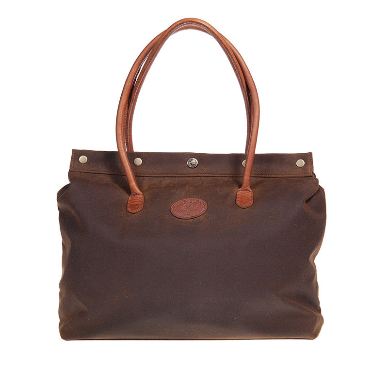 Melvill & Moon Waxed Cotton Travellers Tote Bag (Small)