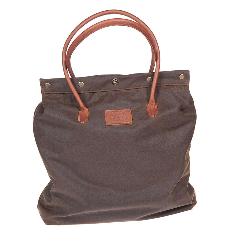 Melvill & Moon Waxed Cotton Traveller's Tote Bag (Large)