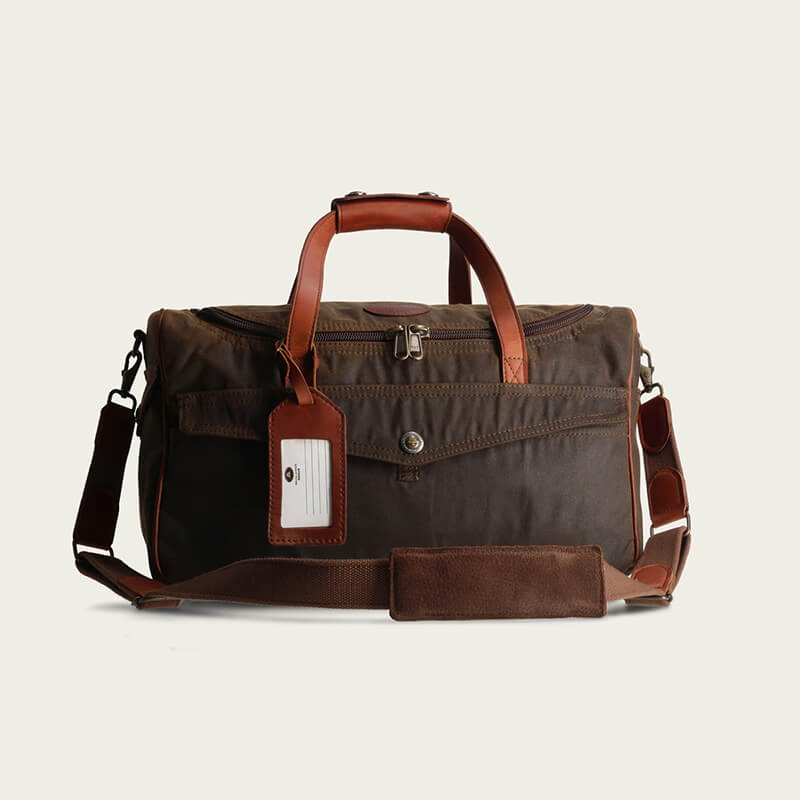 Melvill & Moon Waxed Cotton Kili Carry On Bag