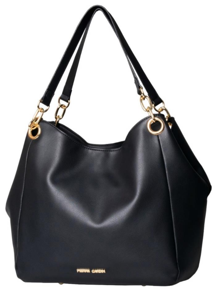 Pierre Cardin Nissa Slouch Handbag | Black - KaryKase