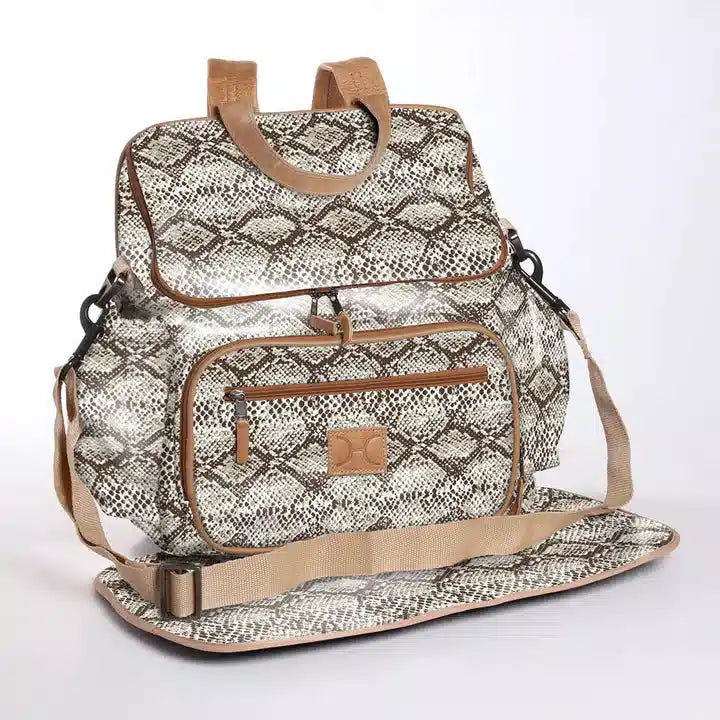Thandana Laminated Fabric Nappy Backpack | Multiple Colour Options - KaryKase
