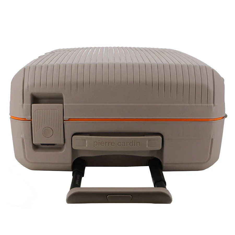 Pierre Cardin Cannes 77cm Large Clip Case Spinner | Beige