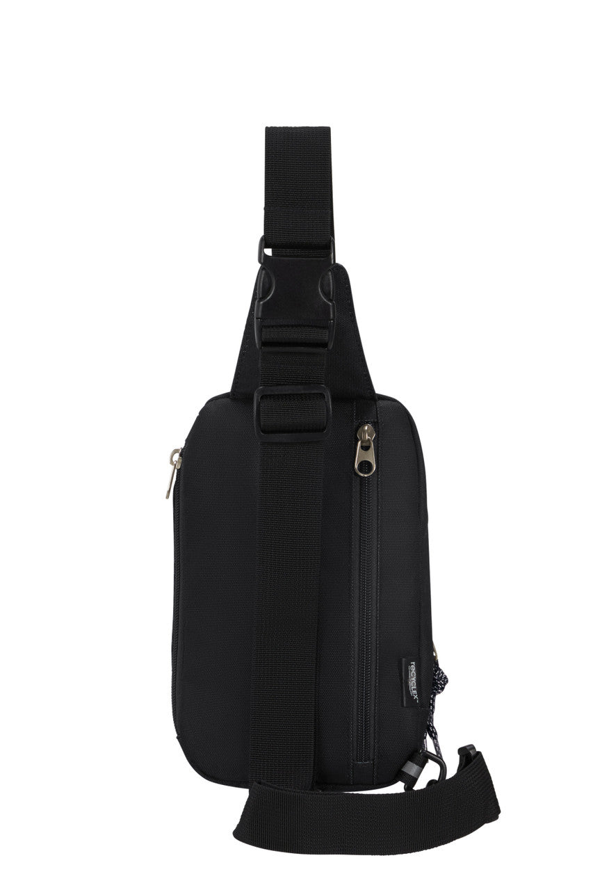 American Tourister Brightup Sling Bag Zip - Black