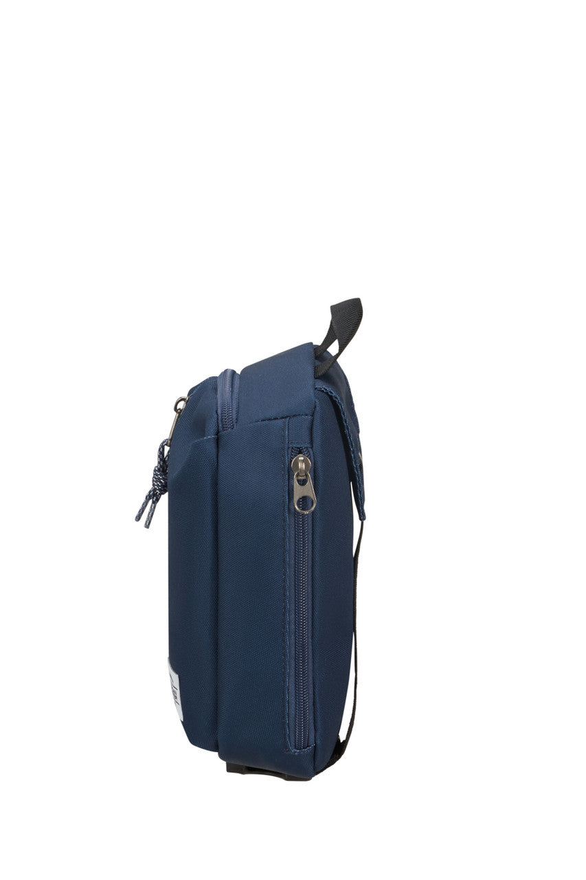 American Tourister Brightup Sling Bag Zip - Navy