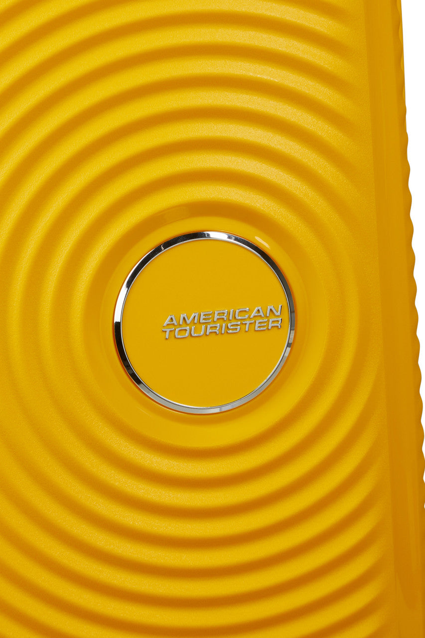 American Tourister Soundbox Mini Spinner 47cm - Golden Yellow