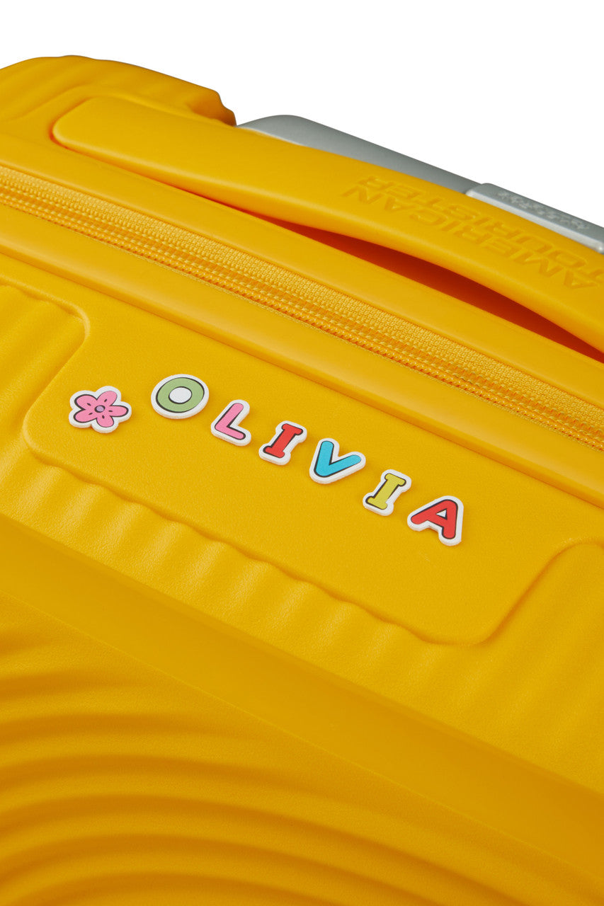 American Tourister Soundbox Mini Spinner 47cm - Golden Yellow