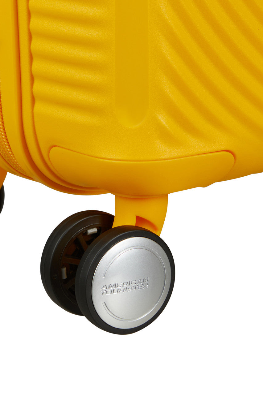 American Tourister Soundbox Mini Spinner 47cm - Golden Yellow