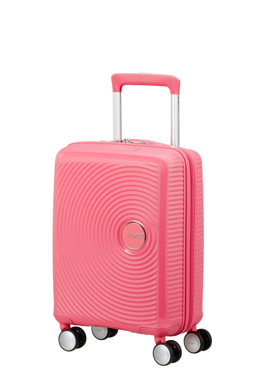 American Tourister Soundbox Mini Spinner 47cm - Sun Kissed Coral