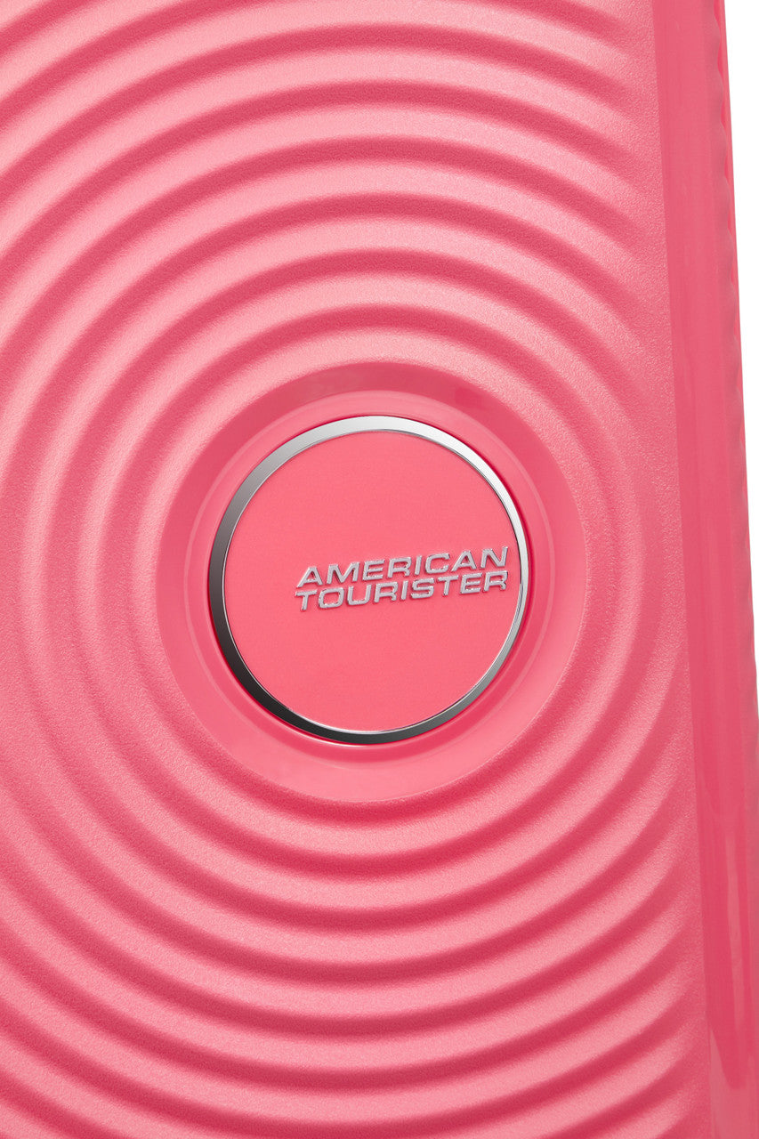American Tourister Soundbox Mini Spinner 47cm - Sun Kissed Coral