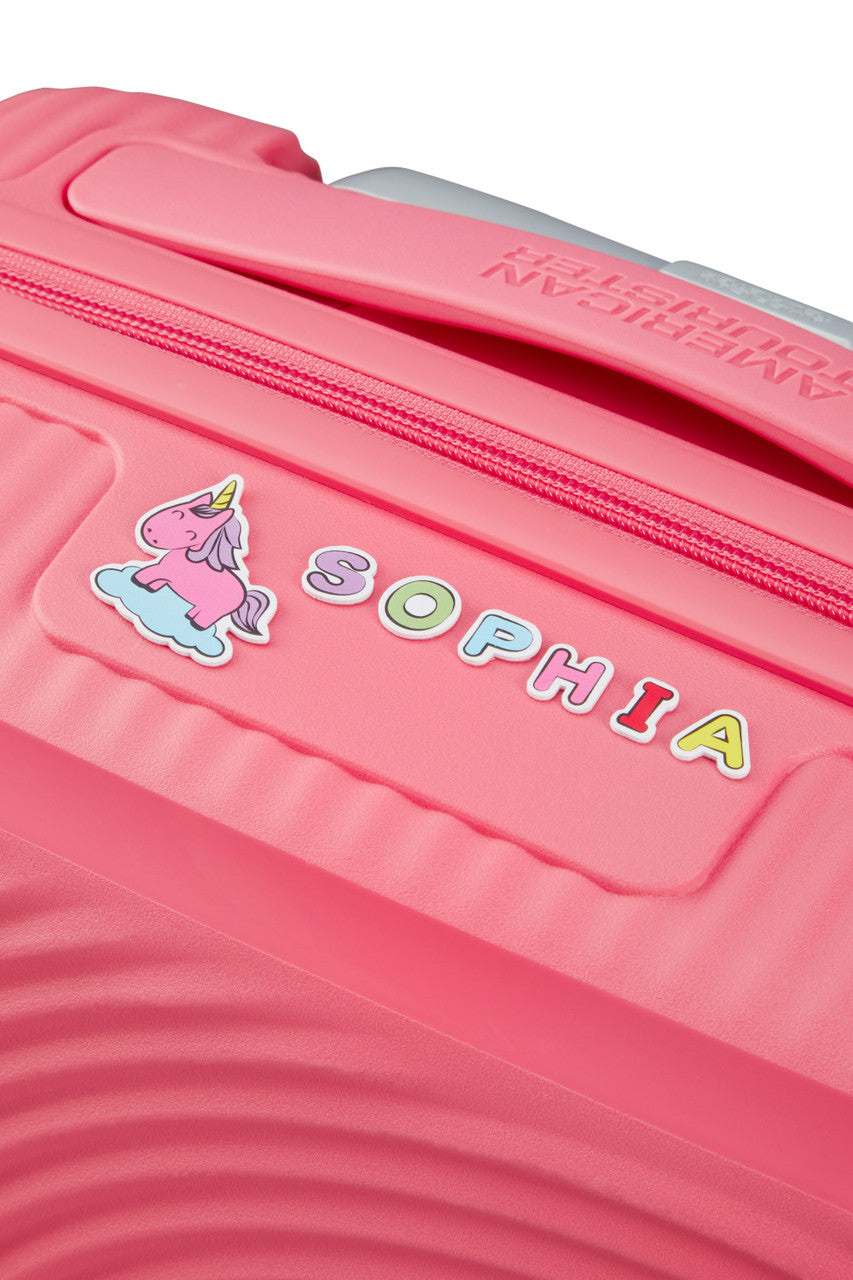 American Tourister Soundbox Mini Spinner 47cm - Sun Kissed Coral